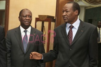 Burkina Faso - Côte d'Ivoire : De retour de Niamey, Ouattara fait escale à  Ouagadougou